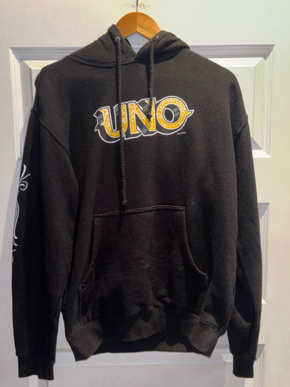 Stance Hoodie Uno X Mister Cartoon Unisex XS Black EUC 2022 Mattel